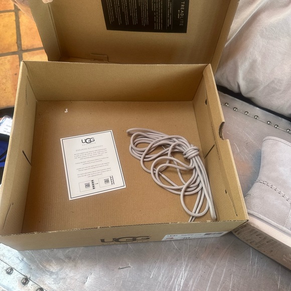 Ugg boots wood lodge white/gray/red 10 - Picture 4 of 4